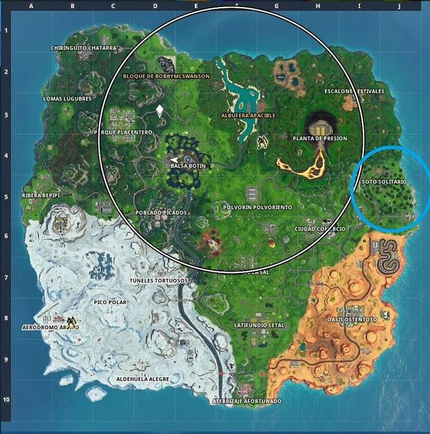 Fortnite - Choque de mundos: Consume setas