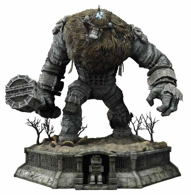 As es la espectacular figura de 800 dlares del primer coloso de Shadow of the Colossus Imagen 3