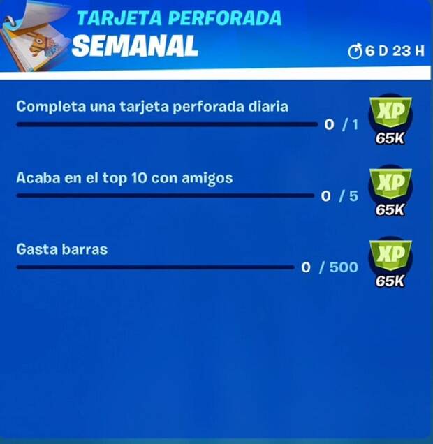 Fortnite Battle Royale - Misiones de la Semana 1, Temporada 8