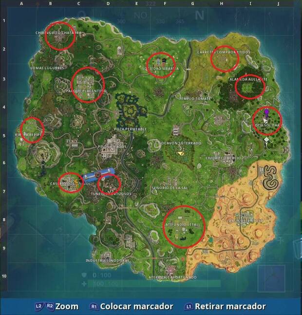 Fortnite Battle Royale: desafío bailar con peces