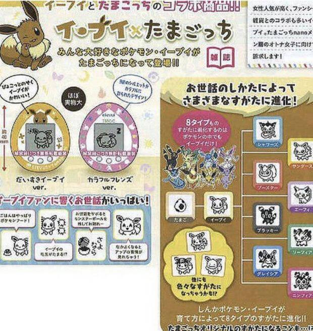 Pokmon y Bandai Namco crean un Tamagotchi de Eevee Imagen 2