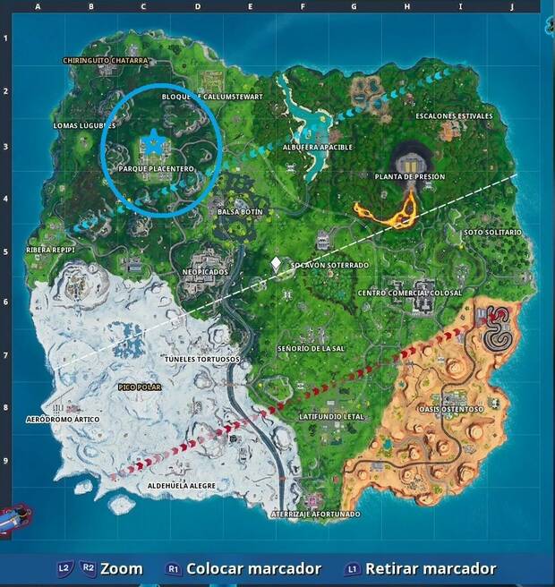 Fortnite - Fortbyte 37: localización