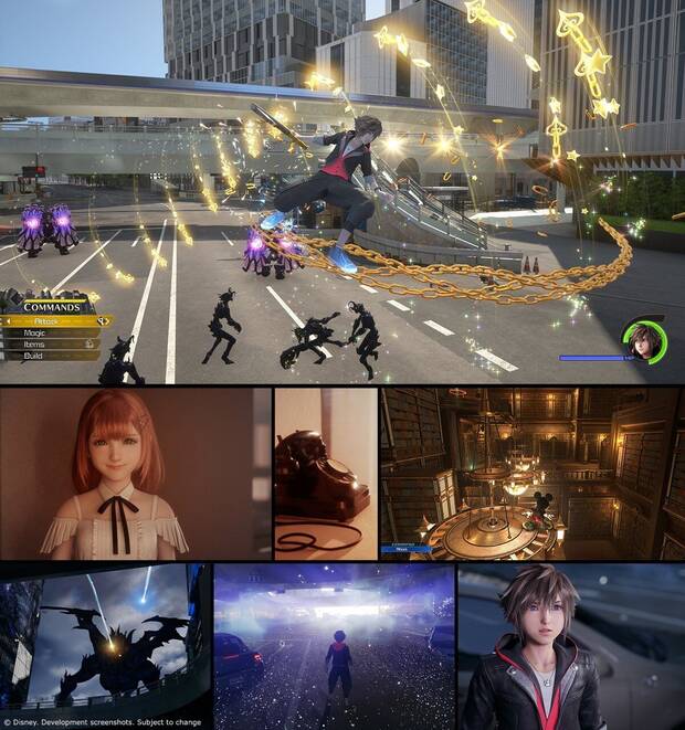 Kingdom Hearts 4 nuevas imgenes de gameplay oficiales