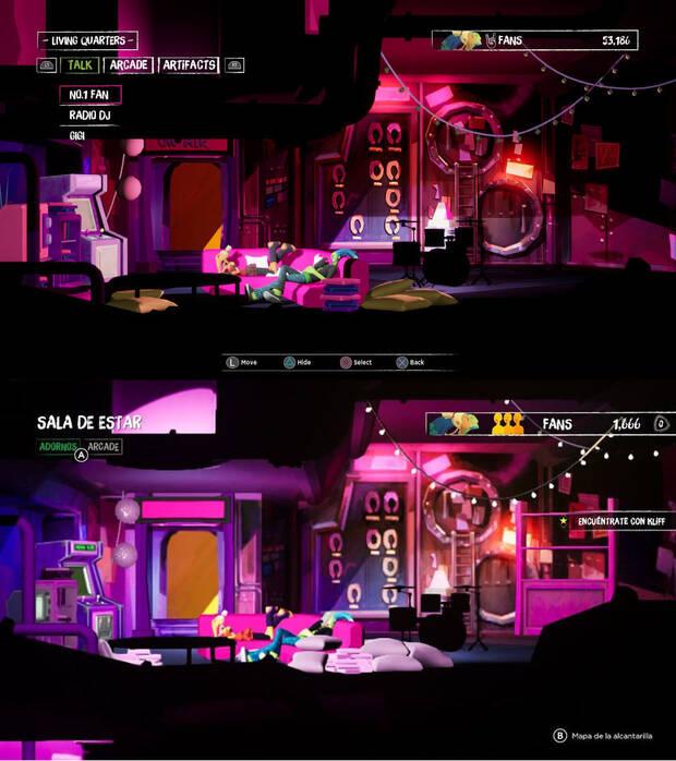 Comparativa gr�fica entre la versi�n de PS4 y la de Nintendo Switch.