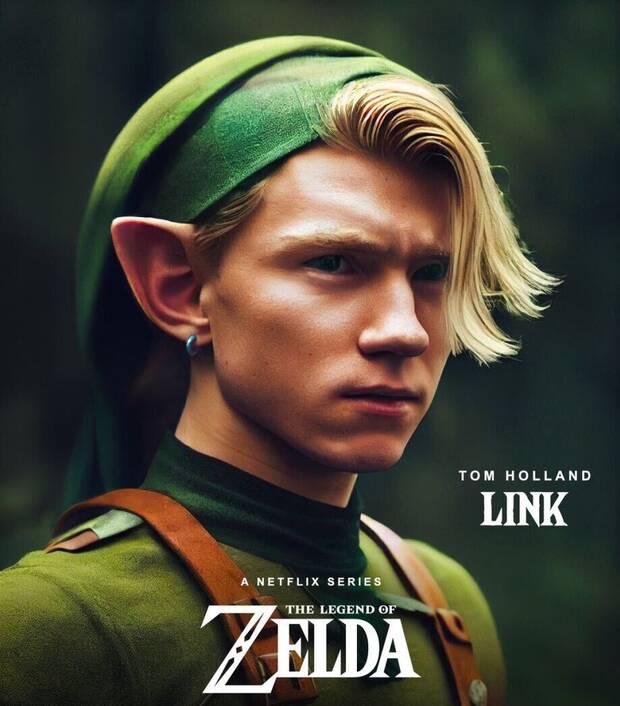 Tom Holland como Link