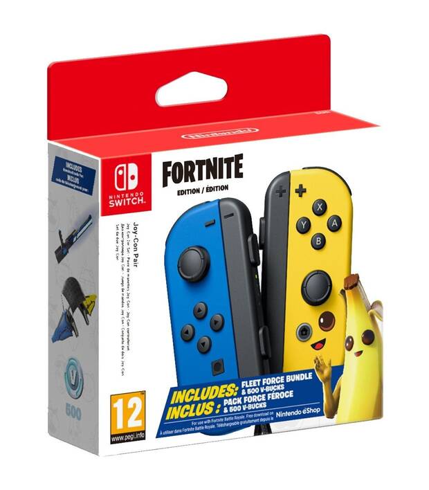 Joy-Con de Fortnite para Switch.