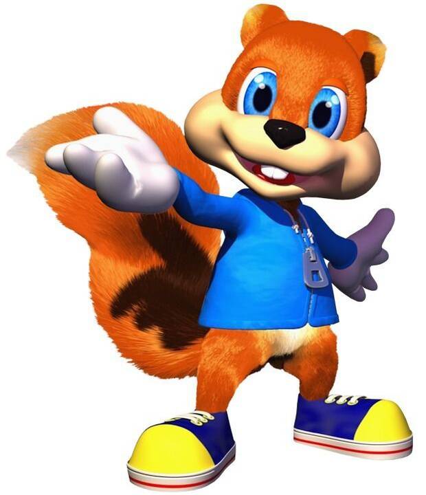 Conker en su versi�n inocente, antes de echarse a perder.