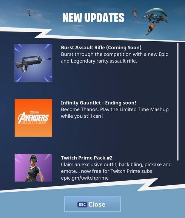 As� es Burst Assault Rifle, nuevo rifle de asalto de Fortnite Battle Royale Imagen 2