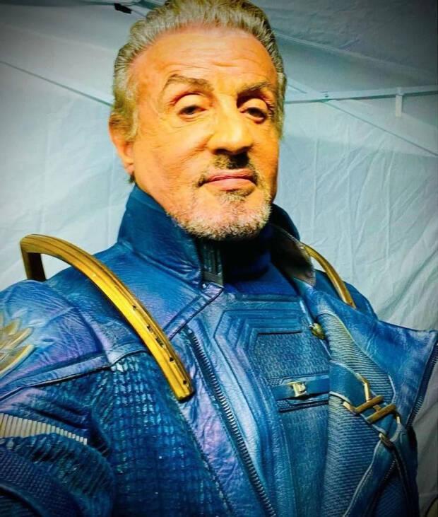 Sylvester Stallone revela su traje en Guardianes de la Galaxia Vol. 3