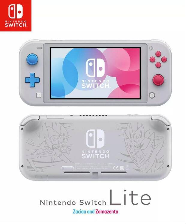 Nintendo Switch Lite muestra su edicin especial limitada de Pokmon Espada y Escudo Imagen 2