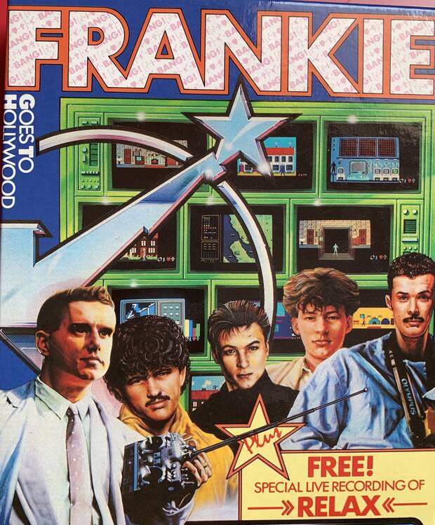 Uno de los juegos más raros que importó Erbe: Frankie Goes to Hollywood, una aventura de Ocean para Commodore basada en el grupo musical del mismo nombre famoso en los años 80.
