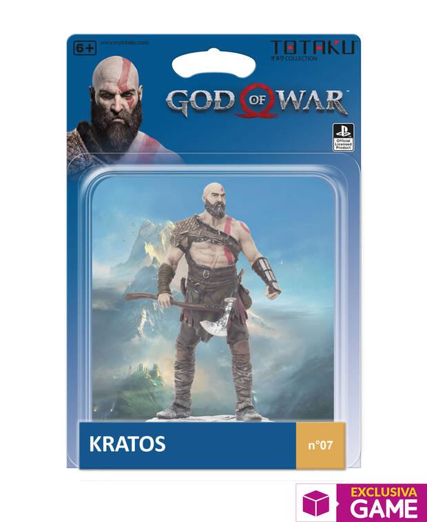 La figura de Kratos de Totaku Collection se vender en exclusiva en GAME Imagen 2