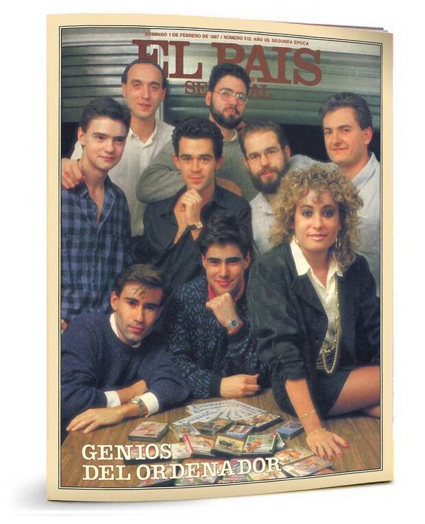 En febrero de 1987 Dinamic apareció en la portada del suplemento dominical de 'El País Semanal', que tenía por entonces un millón de lectores.