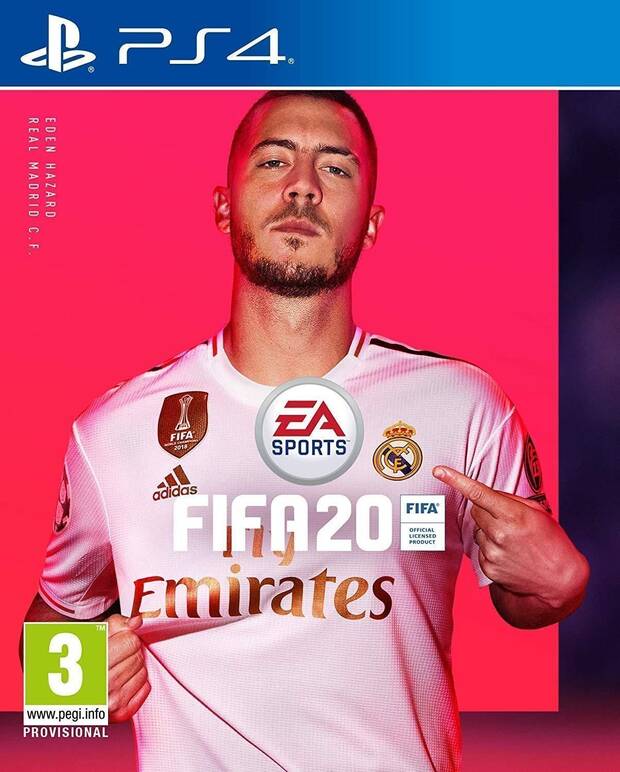 Portada FIFA 20 con Hazard