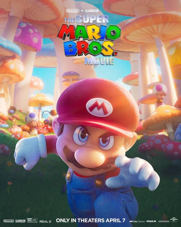 Super Mario Bros. La Película recibe nuevos pósters de sus personajes