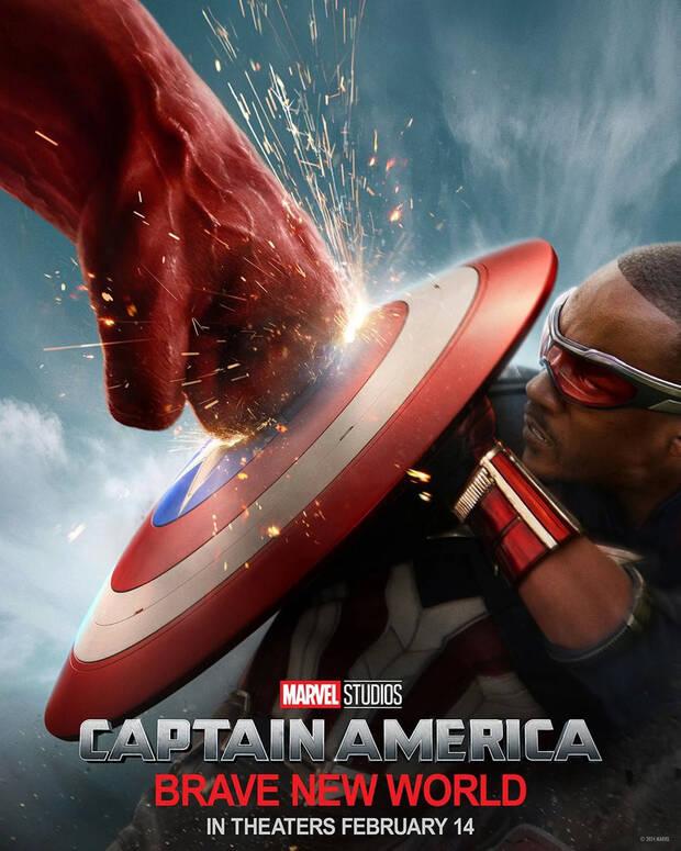 Poster Oficial Capitán América Brave New World