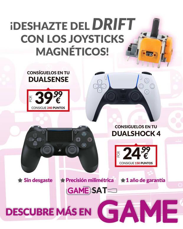 GAME joysticks magnéticos