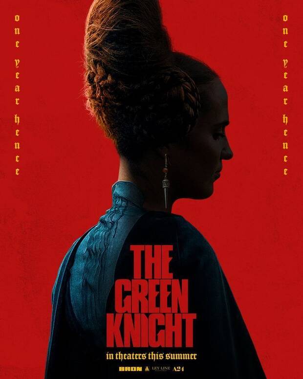Póster de Alicia Vikander en The Green Knight