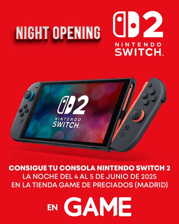 ¿Cuándo sale Nintendo Switch 2 en España? Horario exacto y precios. Noticias en tiempo real