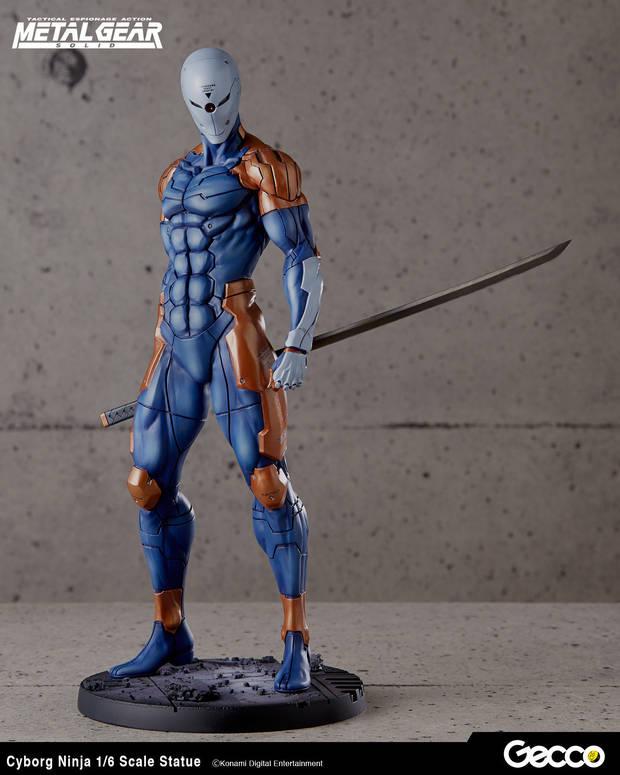 Gecco presenta esta espectacular figura de Cyborg Ninja de Metal Gear Solid Imagen 2