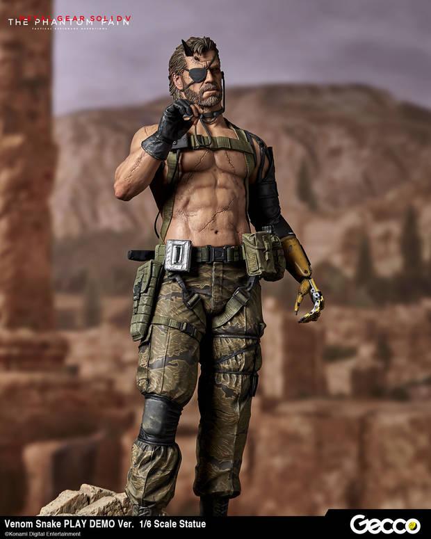 As es la espectacular figura de Metal Gear Solid V 'Venom Snake' Imagen 2