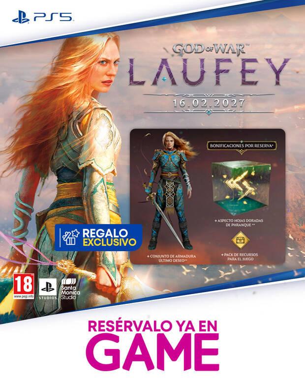 Reserva God of War Laufey en GAME con DLC exclusivo de regalo