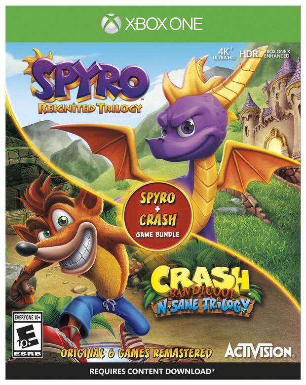 Habr un pack con las trilogas de Crash Bandicoot y Spyro Imagen 2