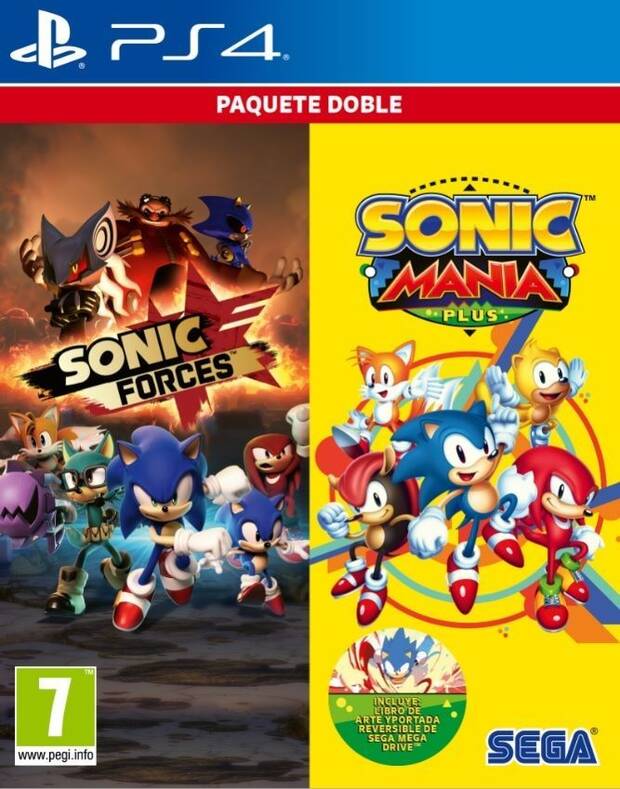 Ya disponible el pack con Sonic Mana Plus y Sonic Forces para PS4 Imagen 2