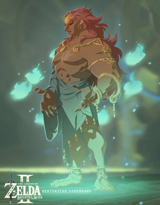 Imaginan el aspecto normal de Ganon en Zelda: Breath of the Wild Imagen 3