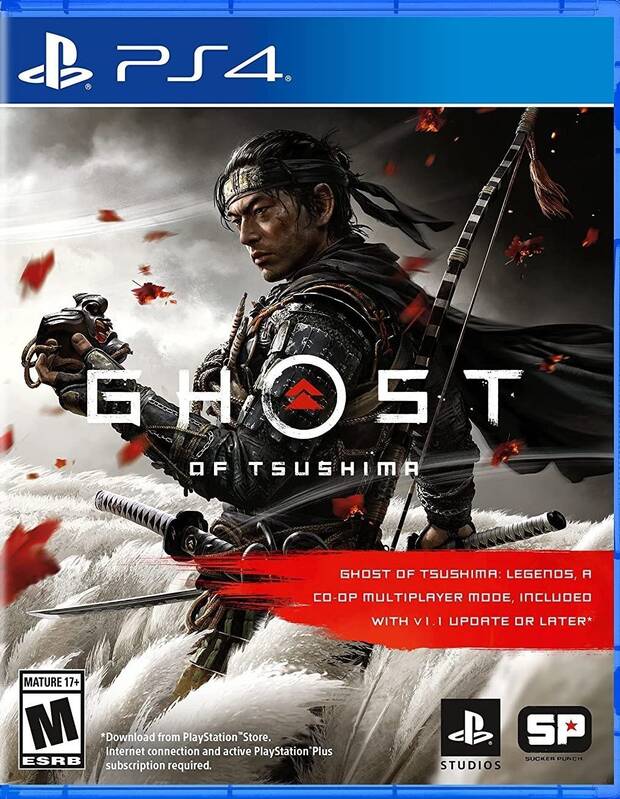 Nueva portada Ghost of Tsushima
