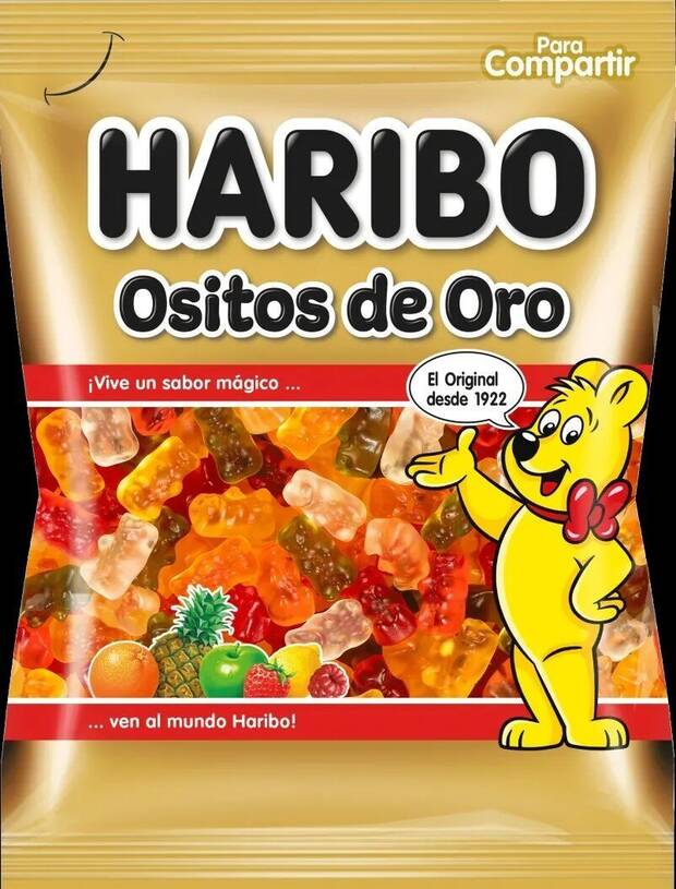 A que sabe el osito de gominola rojo: bols de ositos de gominola Haribo