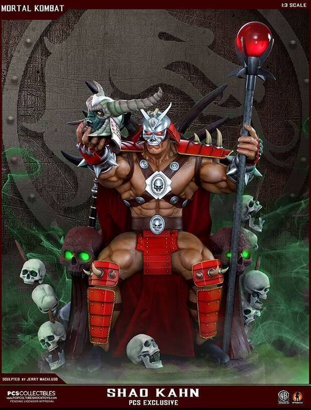 As es la figura de Shao Kahn que vale 1500 dlares Imagen 2