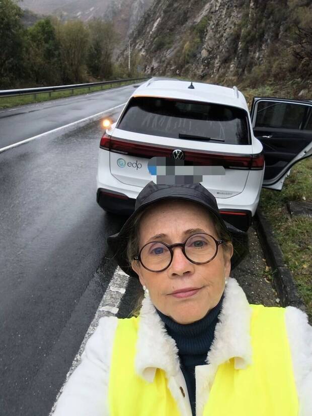 Jorgelina Expsito y su baliza