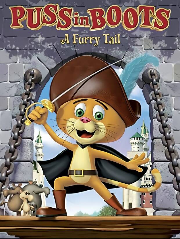 Portada de Puss in boots A furry tail