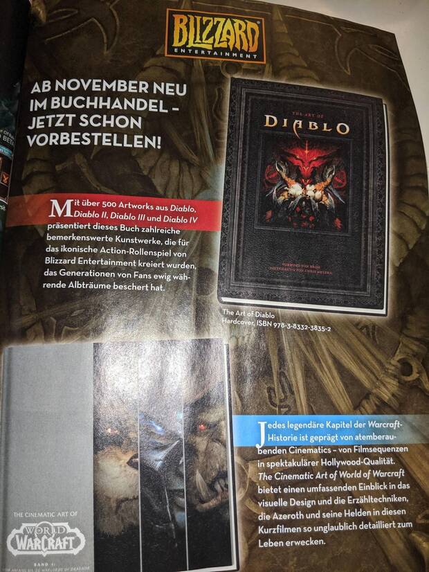 Diablo 4: Un libro de arte confirmara su anuncio en BlizzCon 2019 Imagen 2
