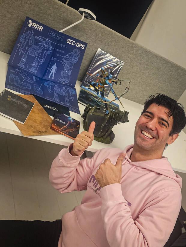 Labena, con la edición coleccionista de Avatar: Frontiers of Pandora.