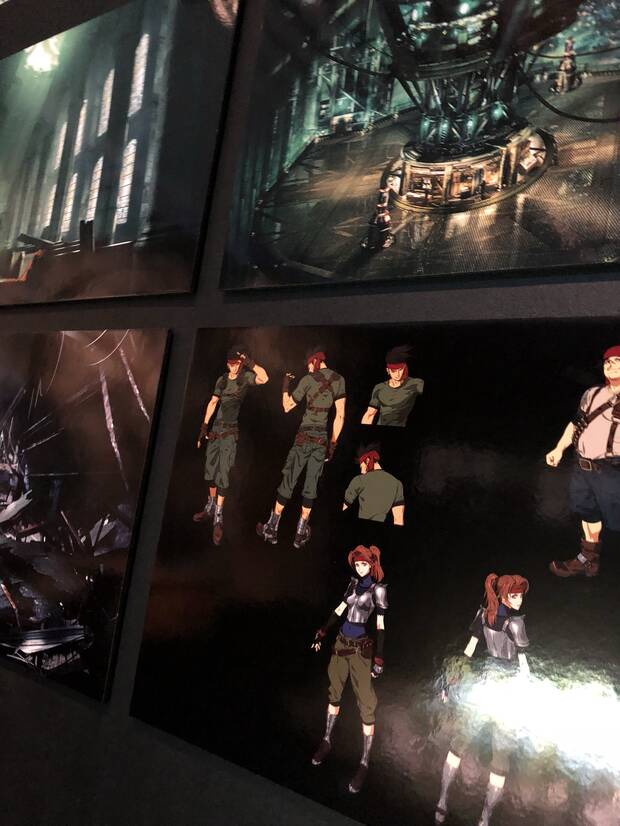 Nuevas fotografas muestran en detalle el arte conceptual de FF VII Remake Imagen 2