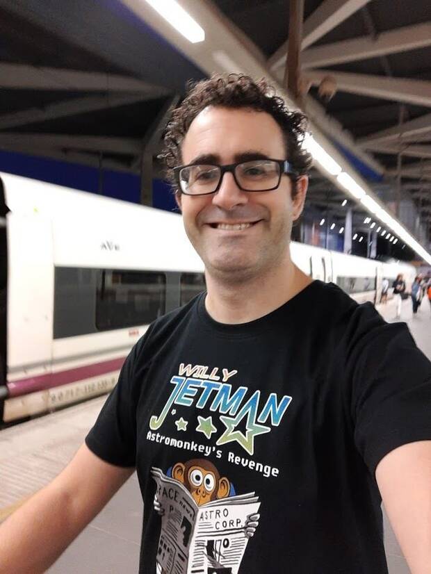 Durante su etapa en Badland Games, Nafria gestionó la publicación de 'Willy Jetman'.