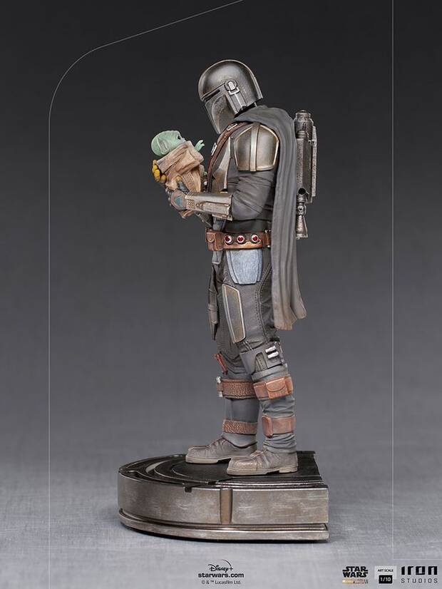 Escultura de The Mandalorian