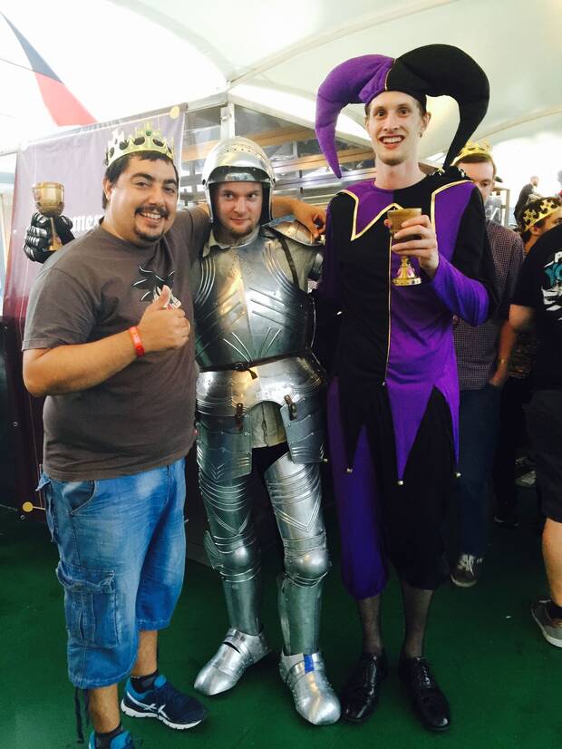 Andújar en Gamescom.