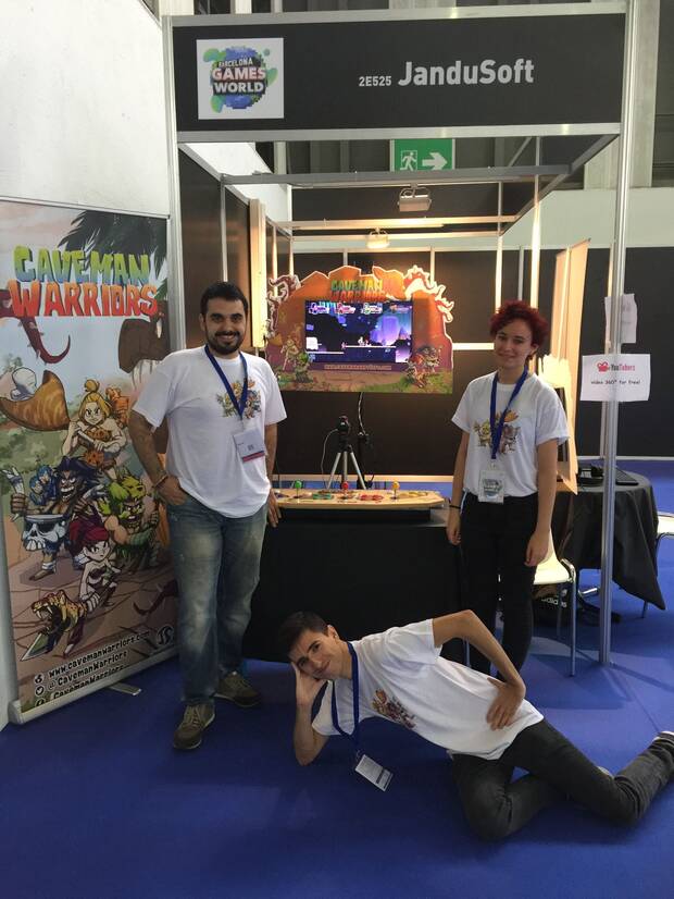 El estand de Jandusoft en la Fira de Barcelona.