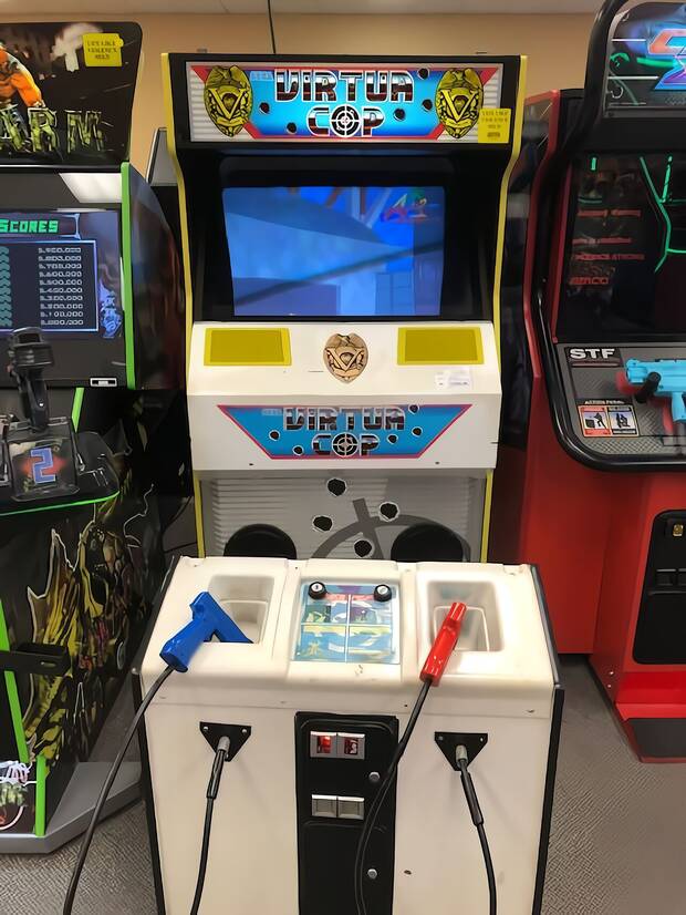 Mquina de arcade de Virtua Cop