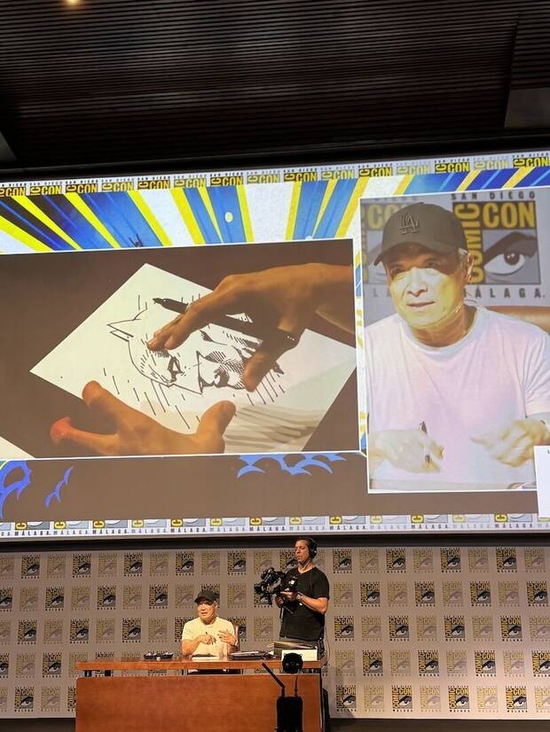 Jim Lee en la San Diego Comic-Con de M�laga