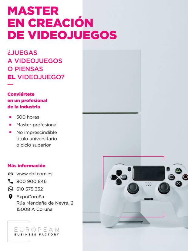 EBF anuncia su máster de ideación, diseño, desarrollo y venta de juegos Imagen 2