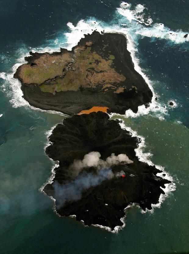 Isla japonesa con la forma de Snoopy