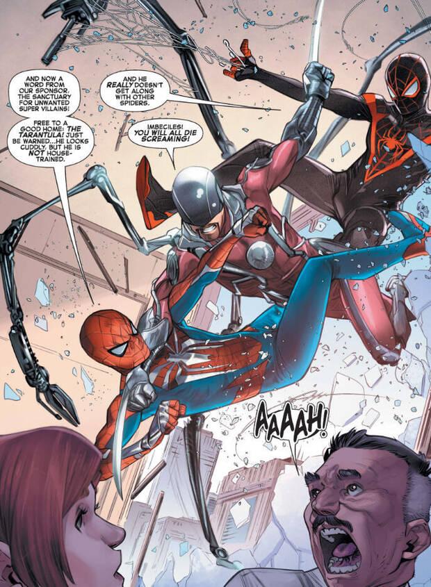 Vieta del cmic precuela de Marvel's Spider-Man 2