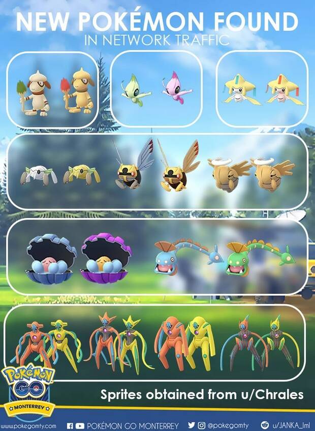 Encuentran indicios de nuevos Pokmon en el cdigo de Pokmon GO Imagen 2