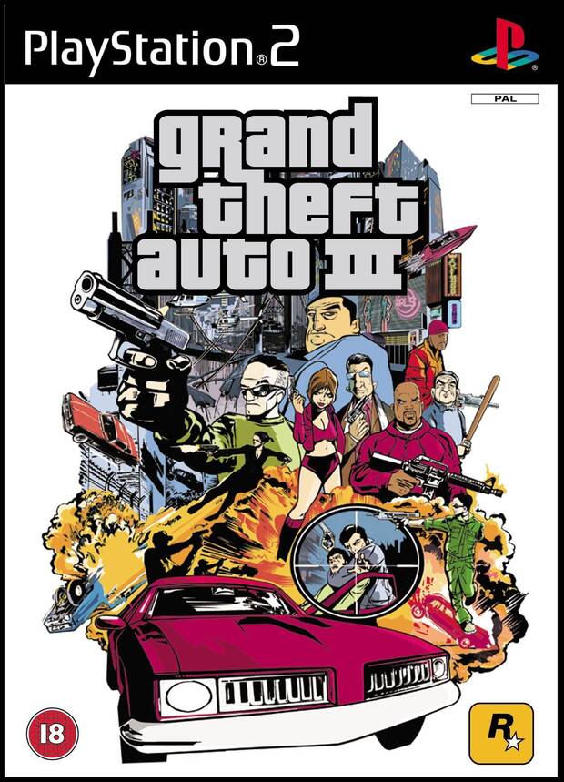 Portada de Grand Theft Auto 3 de PS2