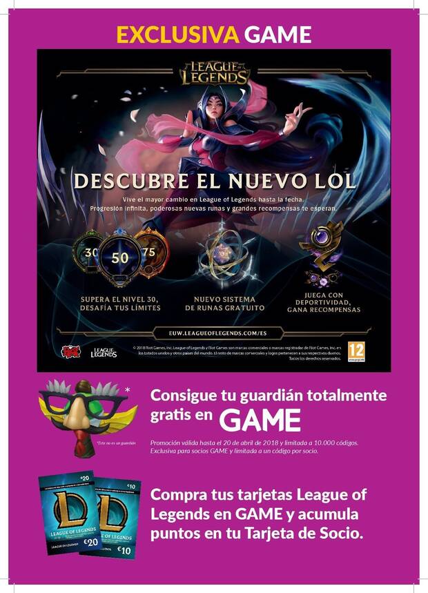 GAME ofrece un guardin exclusivo gratuito para League of Legends Imagen 2