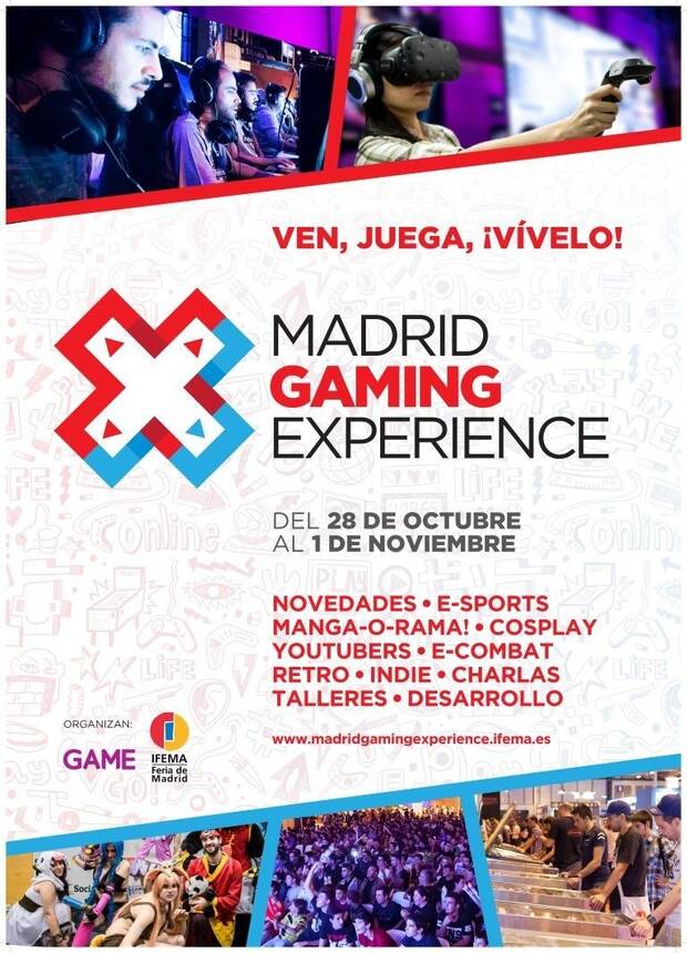 Madrid Gaming Experience presenta sus actividades en un breve vdeo Imagen 2